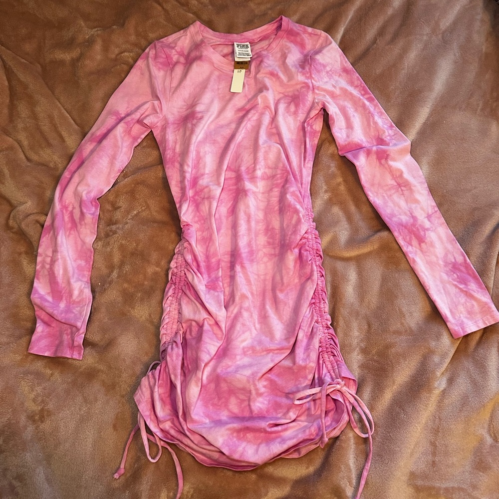 PINK Victoria's Secret Tie-Dye dress